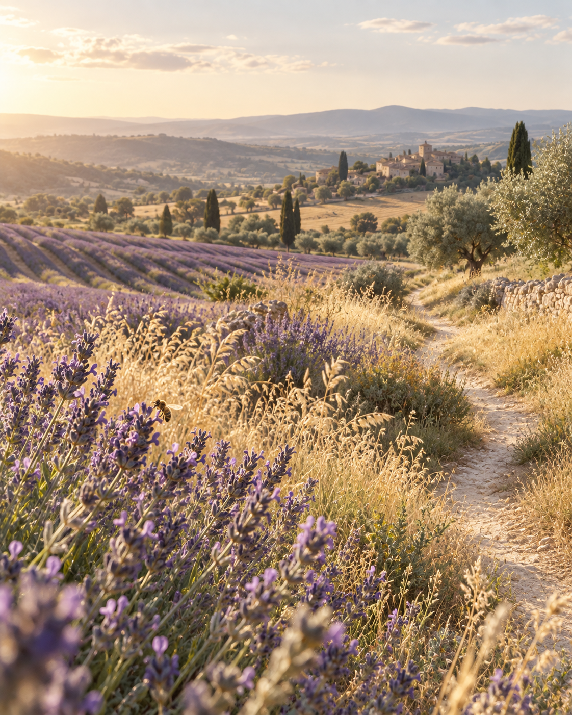 Levandulová pole v Provence